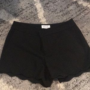 Elle dress black shorts